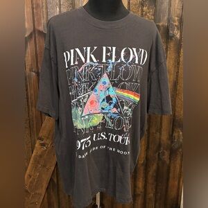 Pink Floyd 1975 Tour Graphic T-Shirt